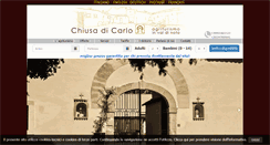 Desktop Screenshot of chiusadicarlo.it