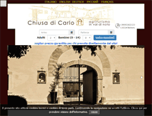 Tablet Screenshot of chiusadicarlo.it